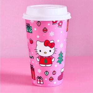 Hello Kitty Merry Christmas 🎄 Hot/Cold Beverage Set